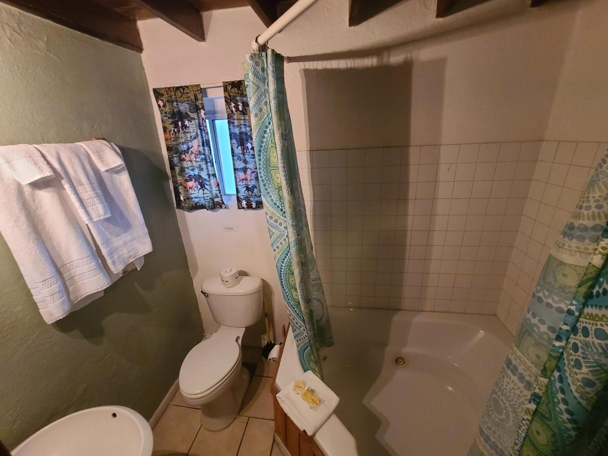 Sagebrush Inn Tombstone Quarto foto Bathroom in a typical hotel room